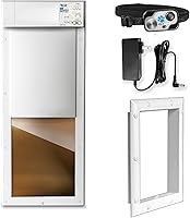 Vista 1 de Puerta electrónica para mascotas High Tech Pet , L, Blanco