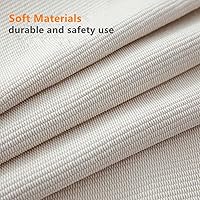 Vista 2 de LIULA Alfombra redonda de algodón de 3 pies, con formas elegantes, decorativas, bohemias, con borlas, lavable, para interiores, sala de estar, sala