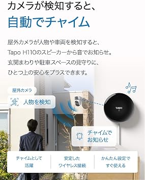 TP-Link Tapo H110 Smart Home, Infrared Smart Hub, Air Conditioning, TV, Remote Control, Bell Function, Bottom 1 GHz