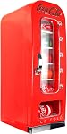 Coca Cola Mini Fridge - Refrigerator for Bedroom Office, Portable Table Top Beverage Cooler, 12V 110V Refrigerador For Drinks, Soda, Wines,Use In Car, Dorm, Outdoor,18 Can,Made In Canada