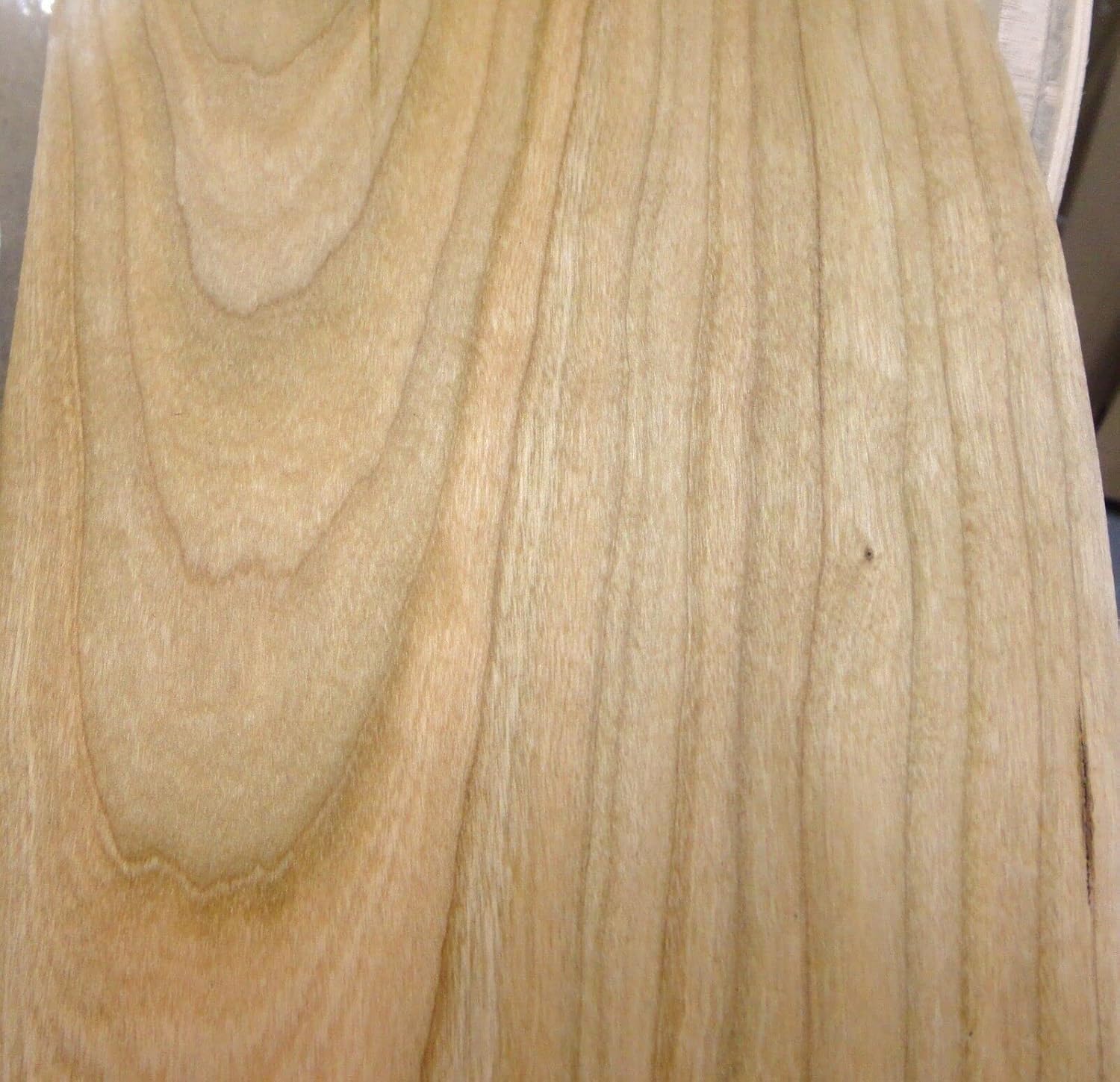 Cherry Wood Veneer edgebanding 3-1/2" x 120" no Adhesive on Fleece Back (3.5'')