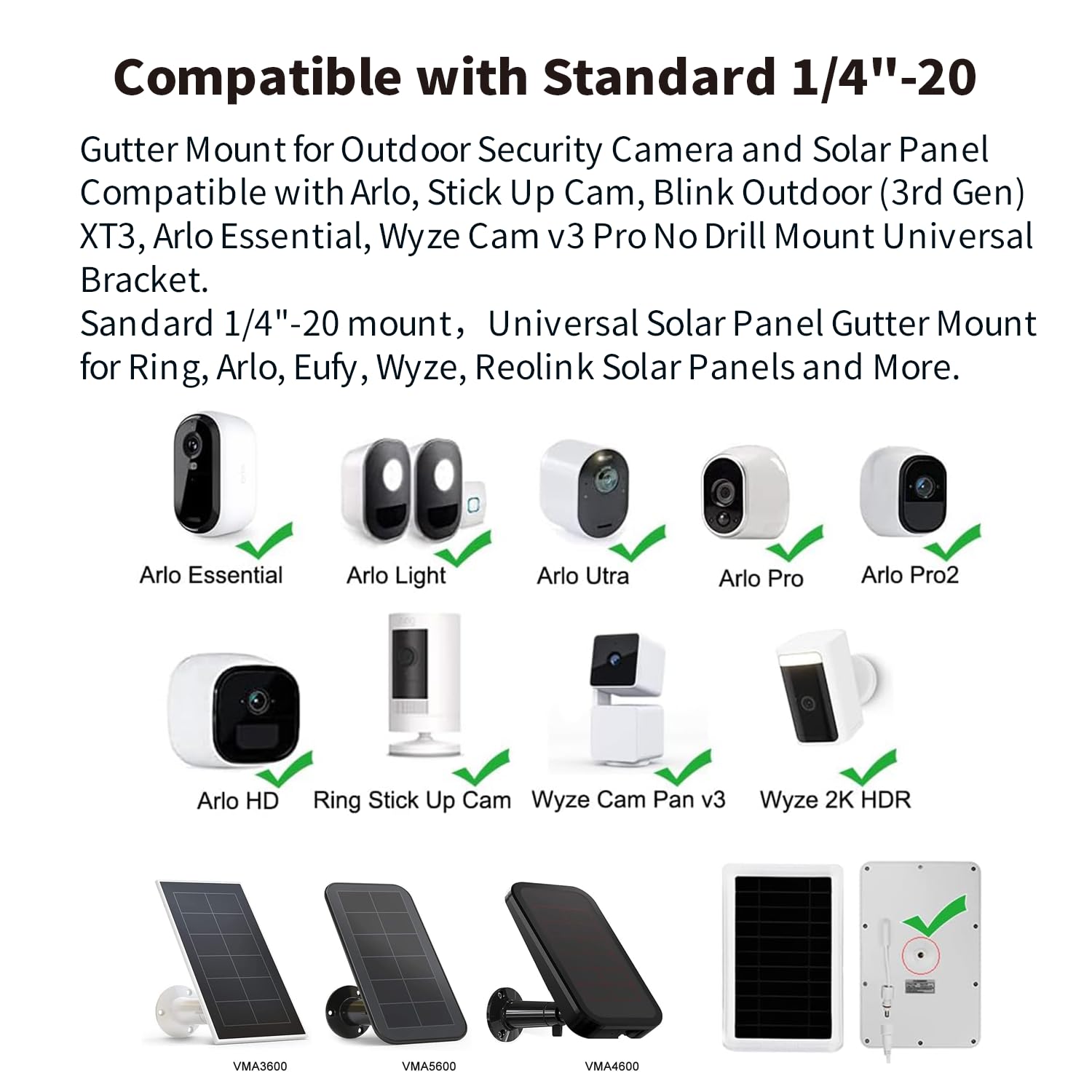 Tonton Wall Mount for Blink Outdoor Camera Compatible with Blink 4 (4th Gen), 3rd Gen, XT/XT2 & Mini - Image 4