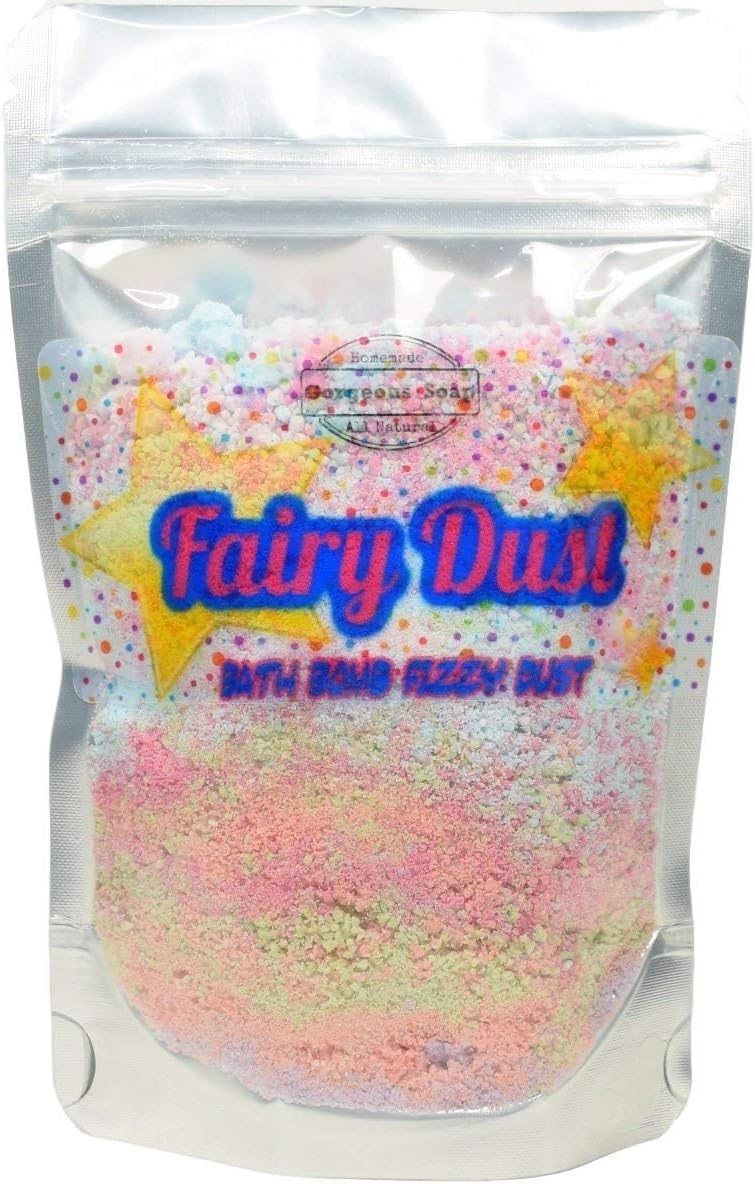 FAIRY DUST Bath Bomb Dust, 6 oz Bag, Bath Bomb, Unicorn Dust, Pixie Dust, Bath Bomb Powder, Party Favor Gifts, Fizzy Dust, Monster Farts