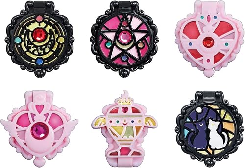 Gashapon Sailor Moon Stained Espejo Set