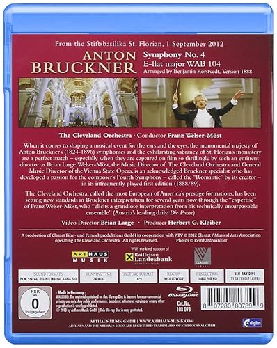 Miniatura 2 de Cleveland Orchestra - Anton Bruckner Symphony No 4