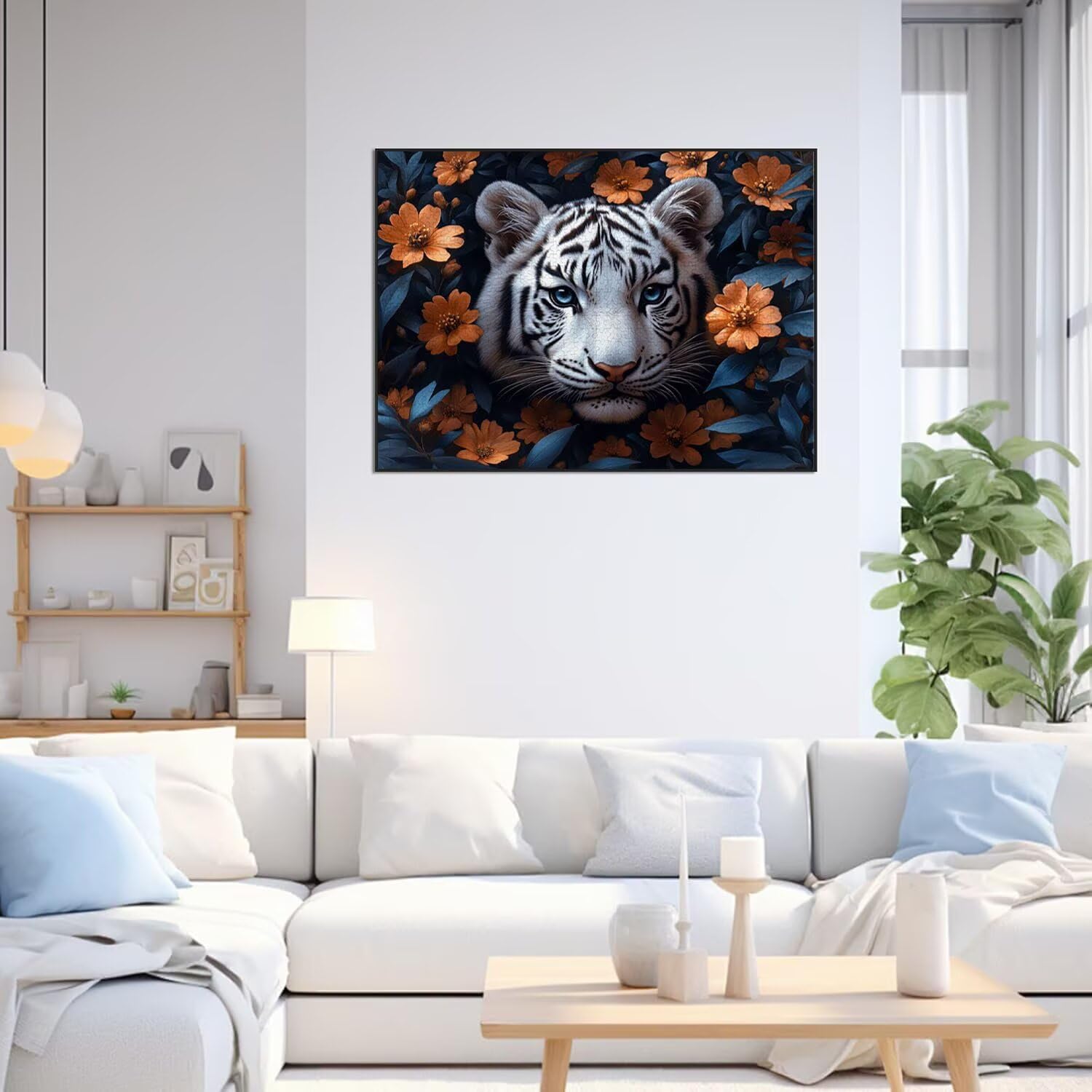 Puzzle 5000 Pezzi Fiori Puzzle Adulti, Gioco Educativo, n-294 | Jigsaw Puzzles tigre, Impossibile Difficile Sfida, Classici Gioco Familiare, Giochi Divertenti, Idee Regalo