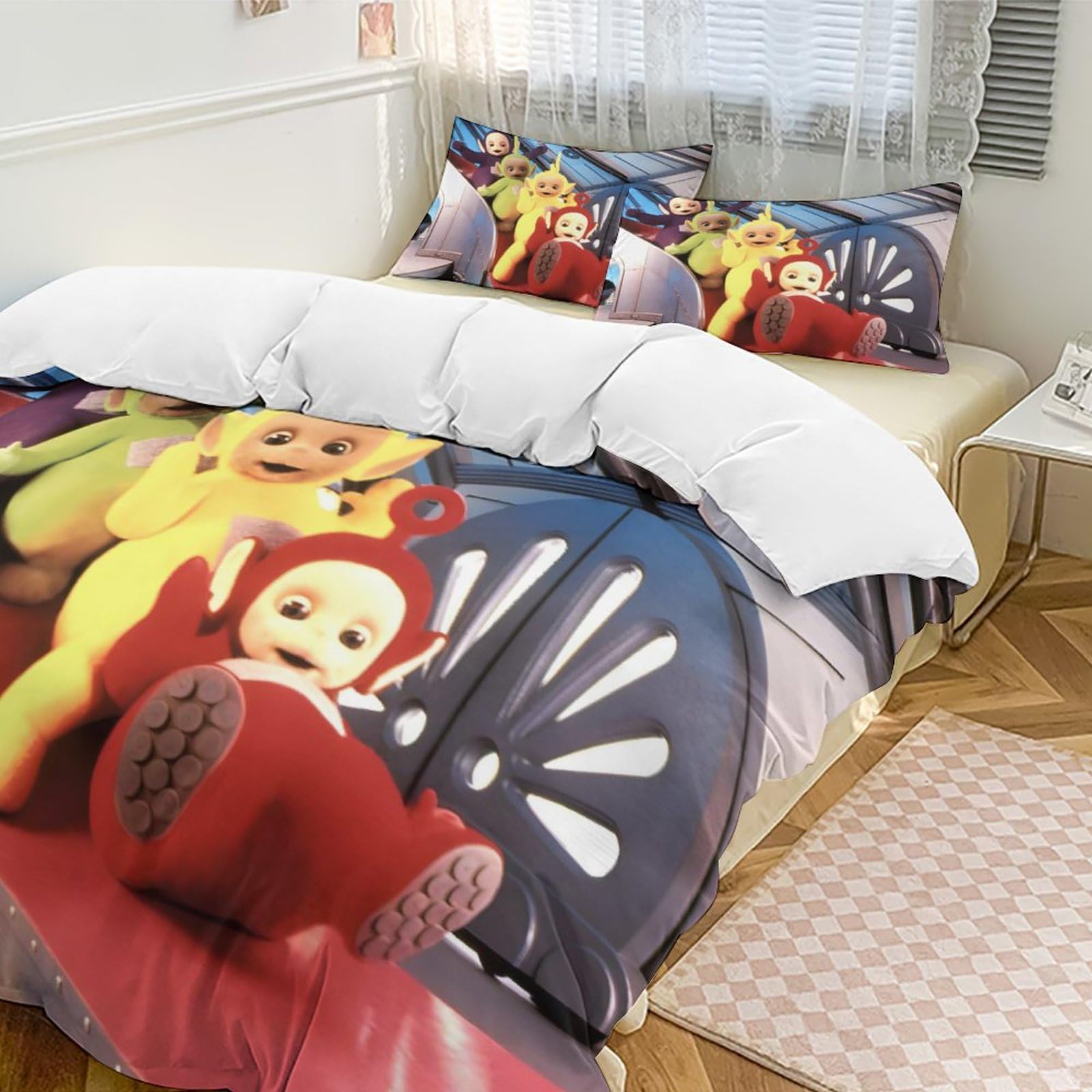 テレタビーズ ベッドカバー ヴィンテージ 新品 Amazon｜テレタビーズ