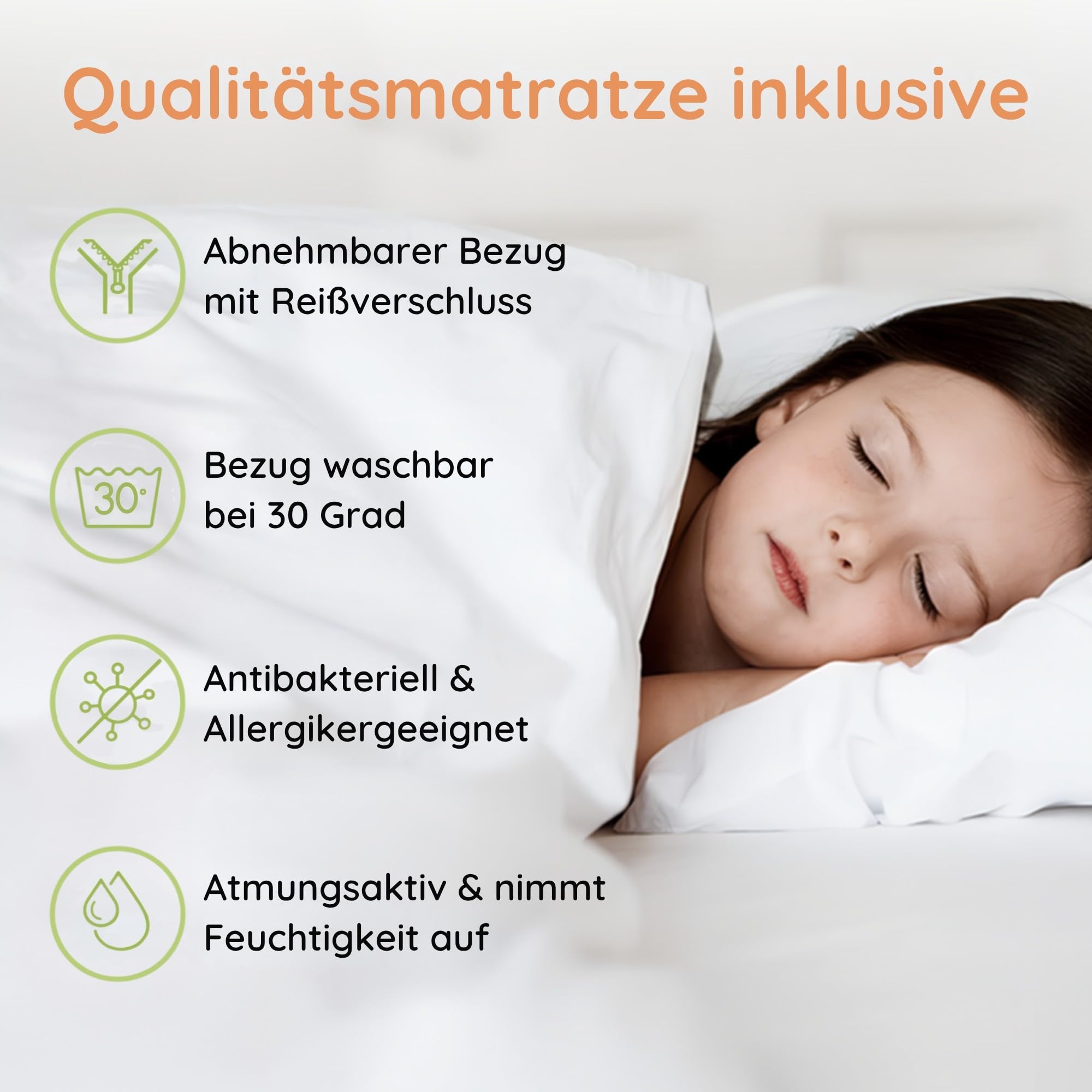 Kids Collective Autobett Kinderbett Jugendbett 70x140 | 80x160 mit Rausfallschutz & Matratze | Kinder Spielbett Rennfahrer
