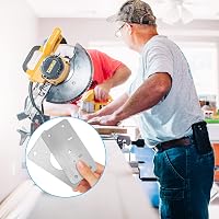 AFAIK Zsanérjavító Készlet 8 db Rozsdamentes Acél Javítólemez 9x5 cm Szekrényhez, Bútorokhoz, Fiókokhoz - Tartós Bútorvasalat Csavarokkal 6