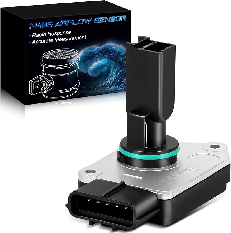 Sensor MAF de fluxo de ar YZHIDIANF 3L3Z12B579AB para Ford Excursion, F250 e F350 Super Duty V8 6.0L – 1 unidade