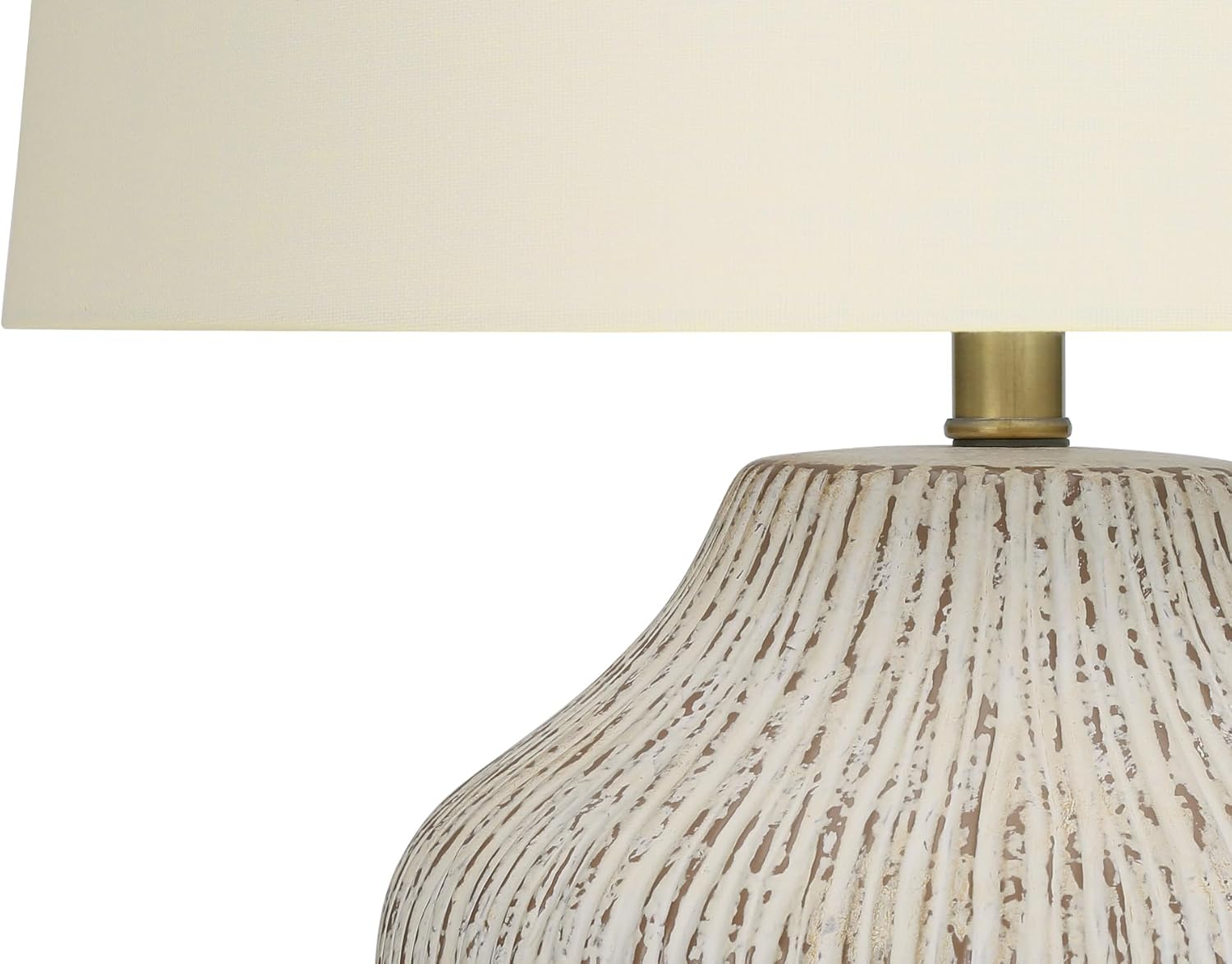 Monarch Specialties I 9719 LightingTable Lamp, Cream Ceramic, Ivory/Cream Shade, Transitional
