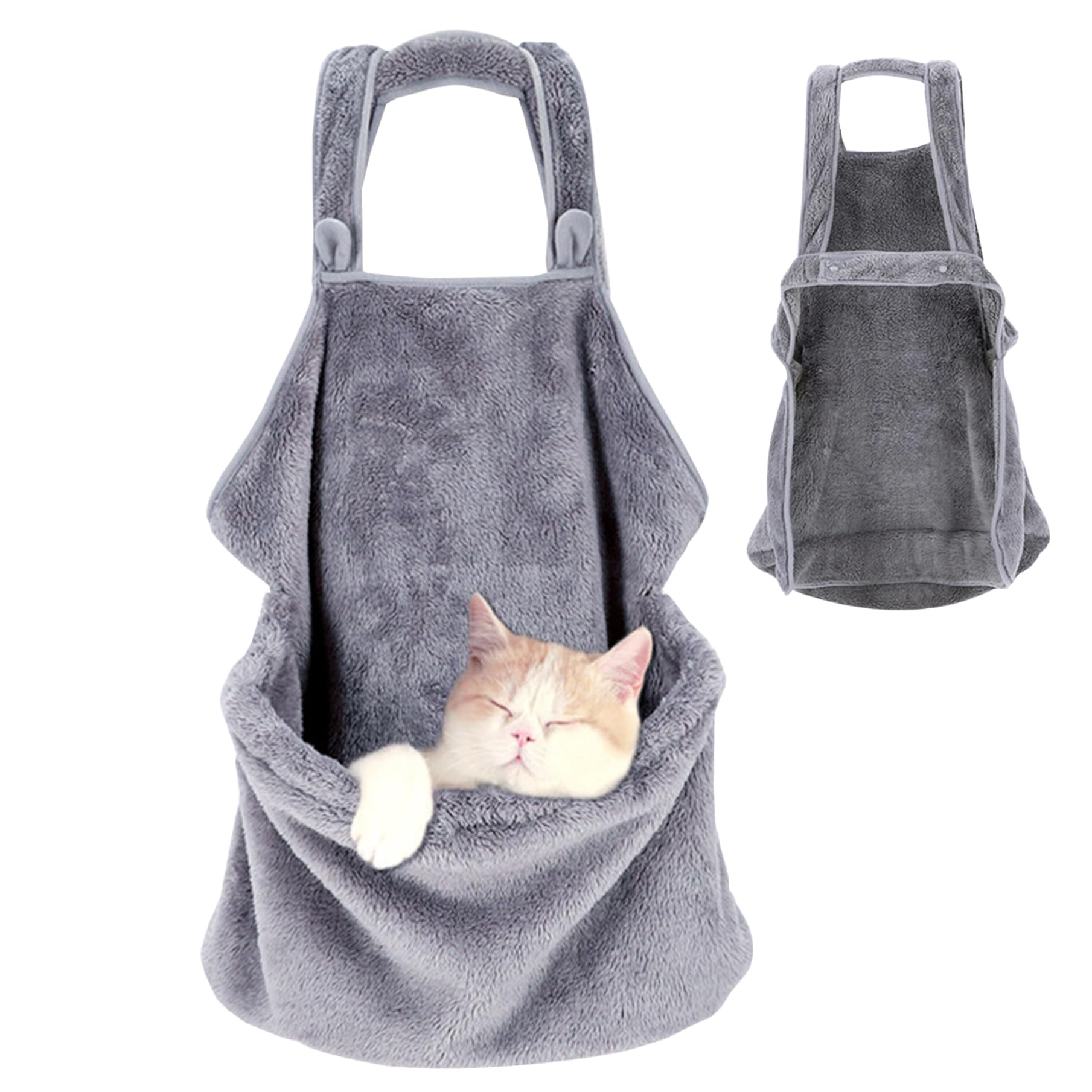 Delantal de felpa suave para gatos, noches de invierno cálidas juntos