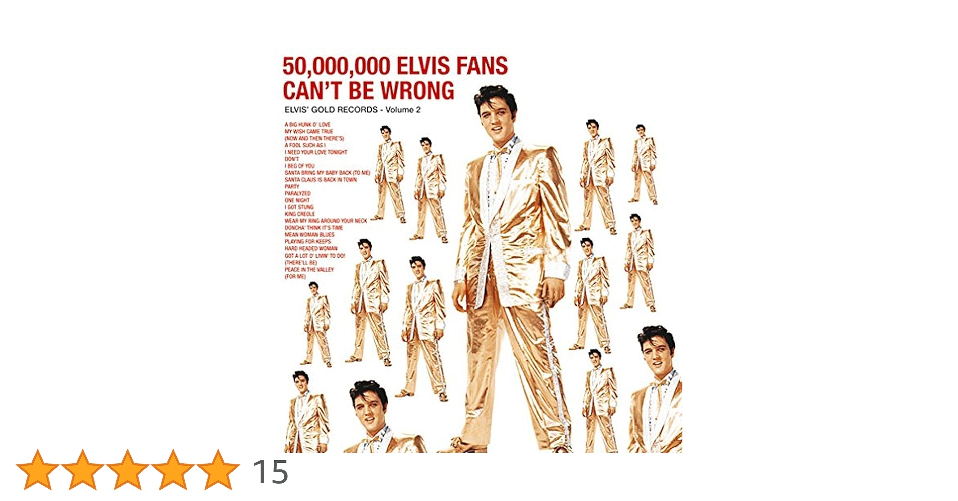 Amazon.co.jp: エルヴィスのゴールデン・レコード第2集（期間生産限定