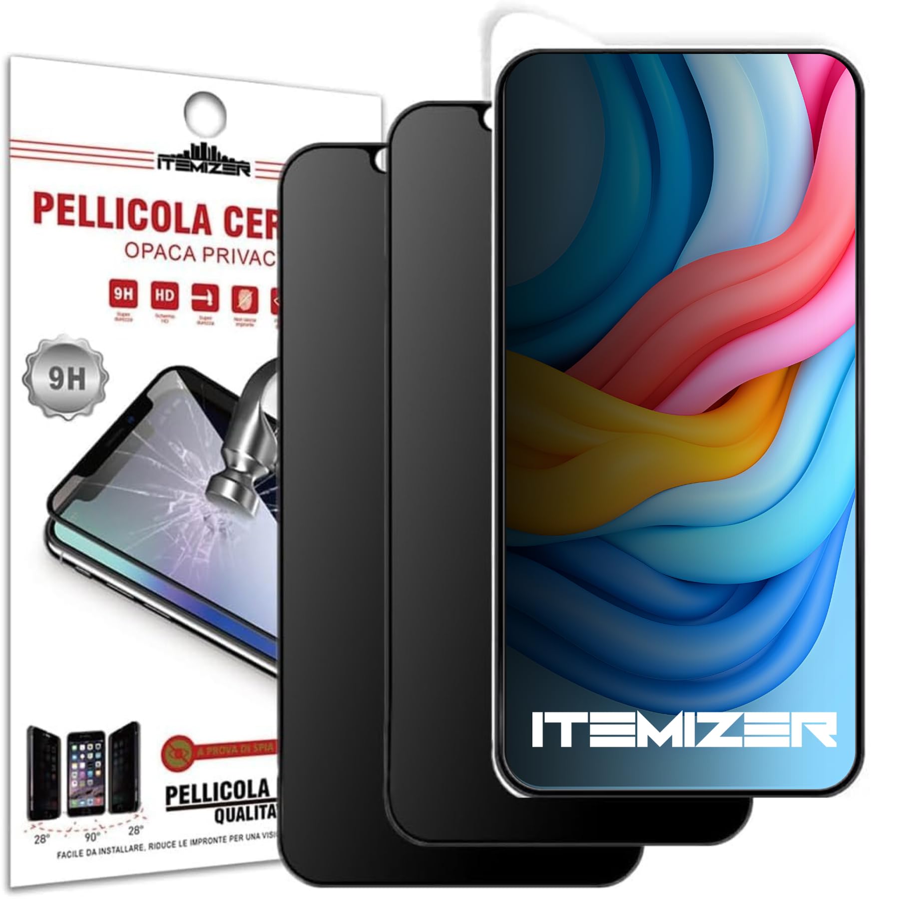 Dipos 2 Pellicole Protettive Antiriflesso Per Ulefone Power 3 - Made In Germany, Opache E Anti-impronta - 2