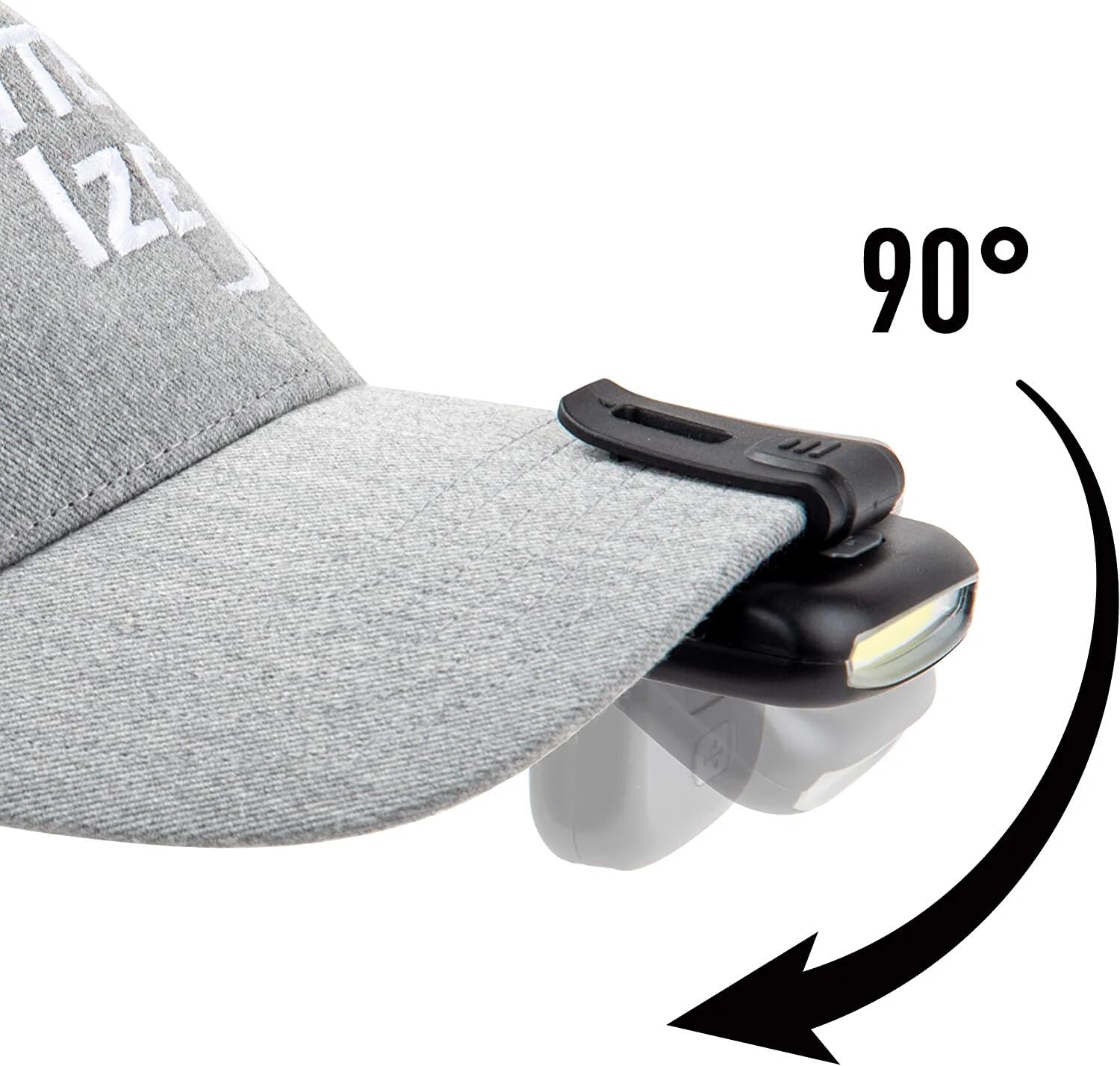 Nite Ize R170RC-01-R7 Radiant 170 Rechargeable Clip Strap and Cap Light, Black