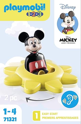 Miniatura 4 de Playmobil 1.2.3 & Disney El sol giratorio de Mickey con función de sonajero