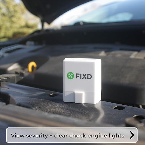 Miniatura 4 de FIXD Escáner Bluetooth OBD2 para automóvil lectores de código de automóvil y herramientas de escaneo para iPhone y Android herramienta de
