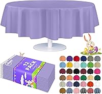 Vista 28 de Mantel de plástico de alta calidad - 54 in. x 108 pulgadas. Grandipity - Mantel rectangular (6 y 12 unidades), Agua (Aqua)