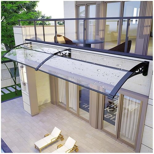60-100cm Door Canopy Entrance Awning Waterproof Pergola for Front Door