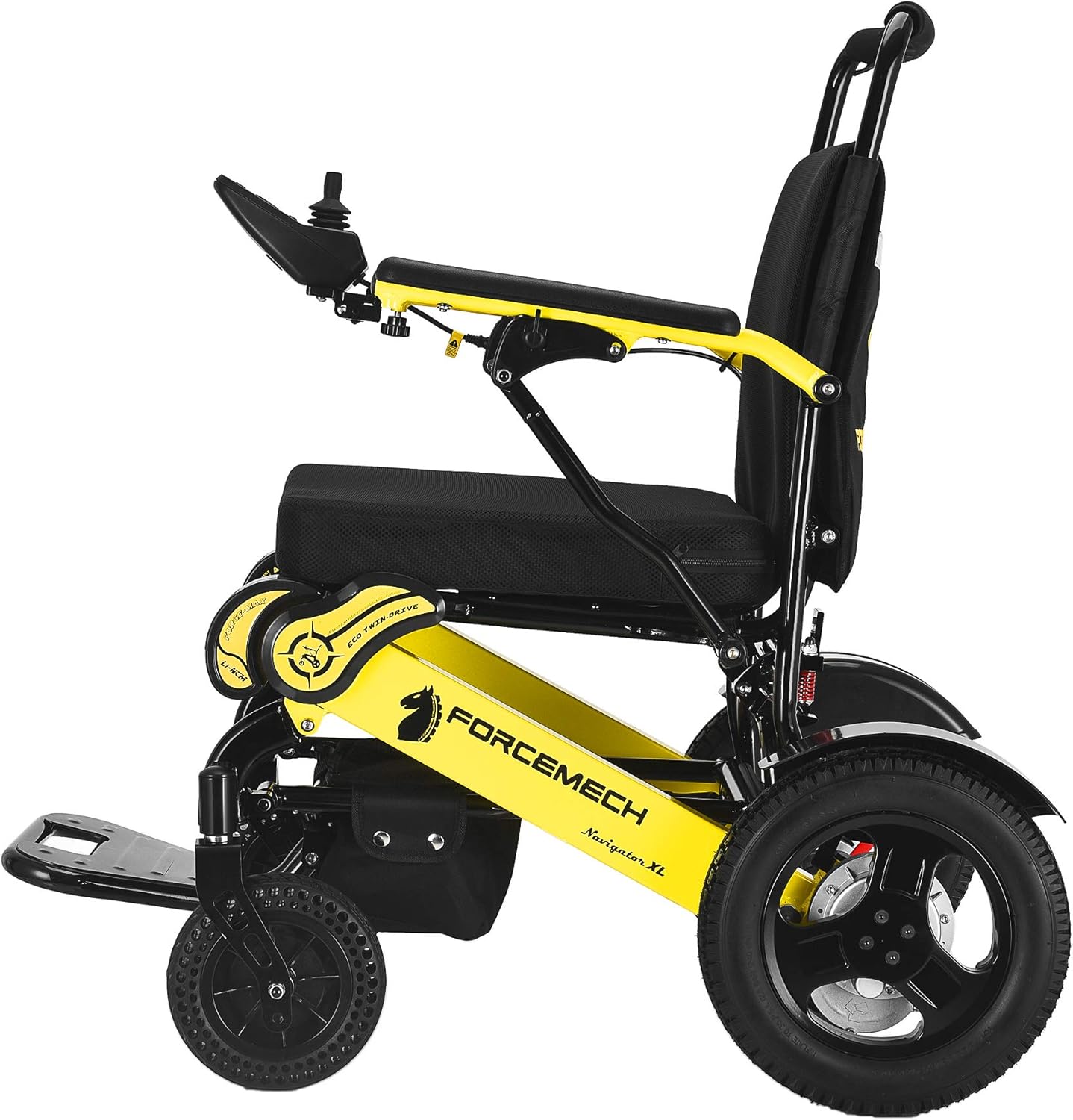 Forcemech Navigator XL - All Terrain Folding Electric Wheelchair - 6th Generation 2021 Model : Health & Household