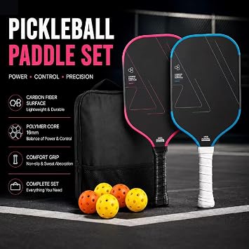 T700 Carbon Fiber Pickleball Paddle, 16mm Honeycomb Core