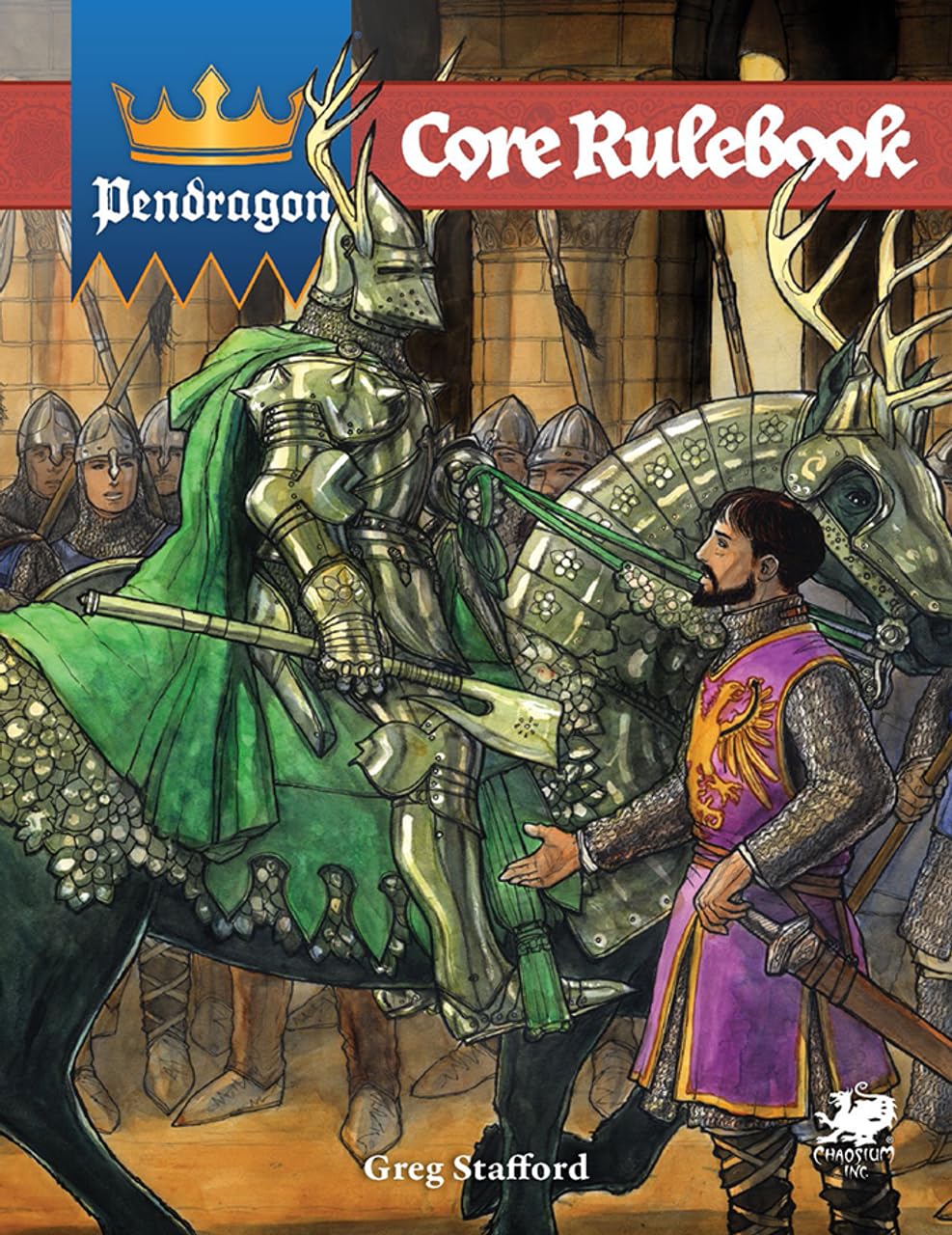 Pendragon: Core Rulebook      Hardcover – June 12, 2024