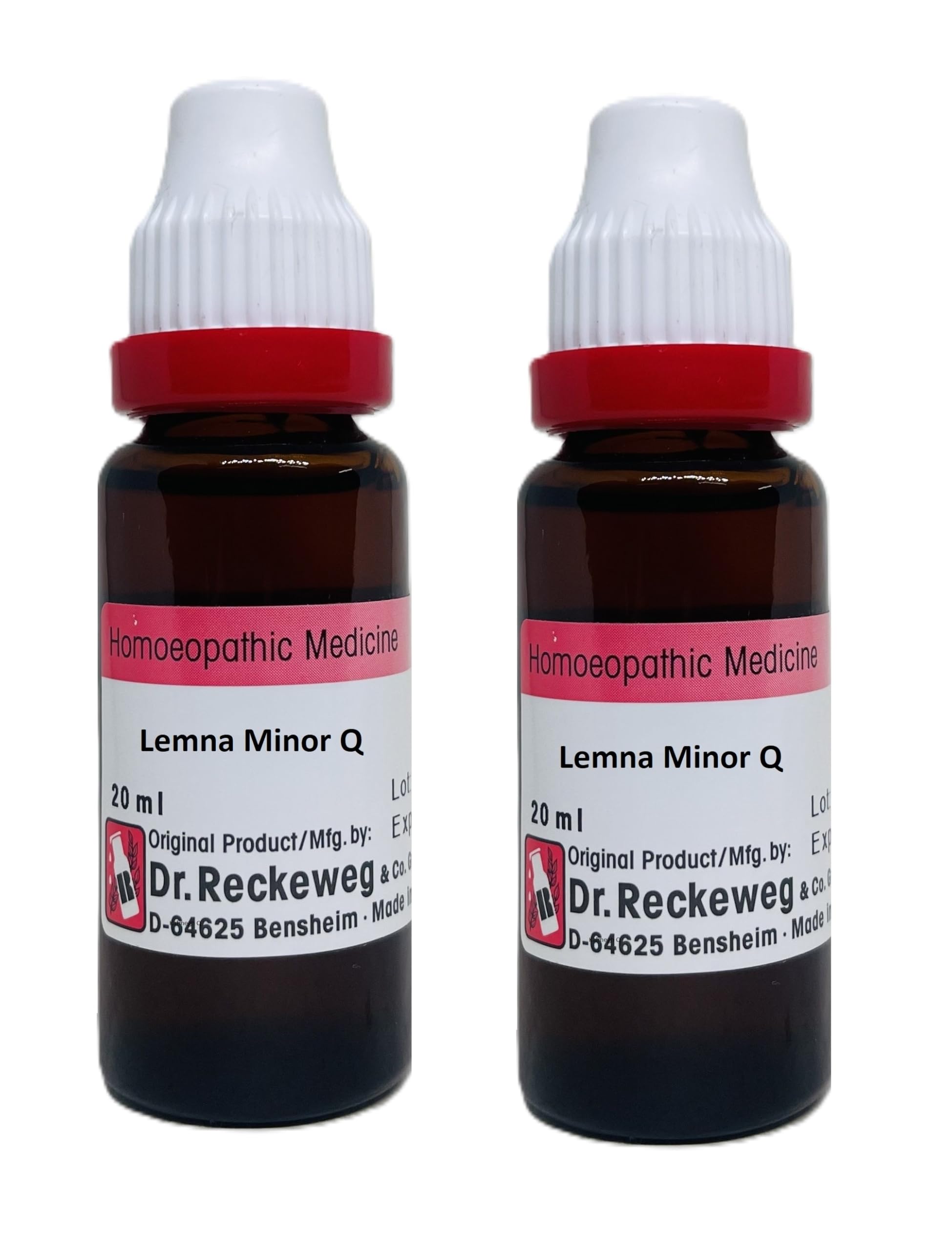 LEMNA MINOR Q 20ML DR RECKEWEG GERMANY (PACK OF 2)