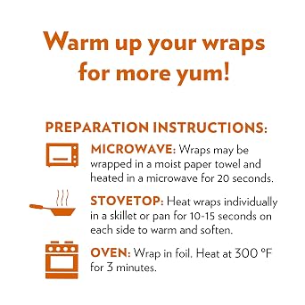 Tumaro's Multi Grain Carb Wise Wraps - Low Carb - Keto Certified Sandwich & Burrito Tortillas - Healthy Vegan Alternative - 8 Count (Pack of 6)