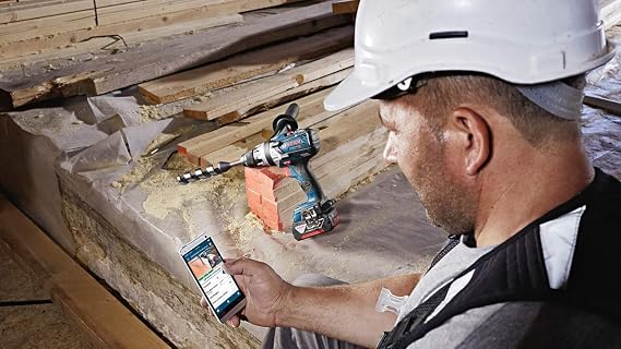 Bosch Professional 18V System Perceuse Visseuse à Percussion Sans-fil GSB