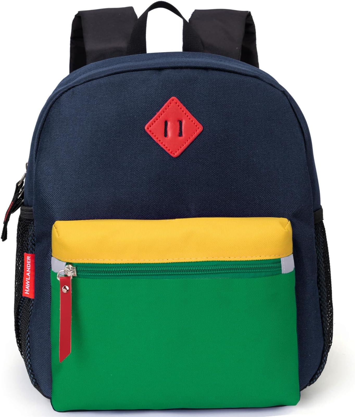 Toddler Kids Backpack for Boys or Girls, Dark Blue Green, 12 inch
