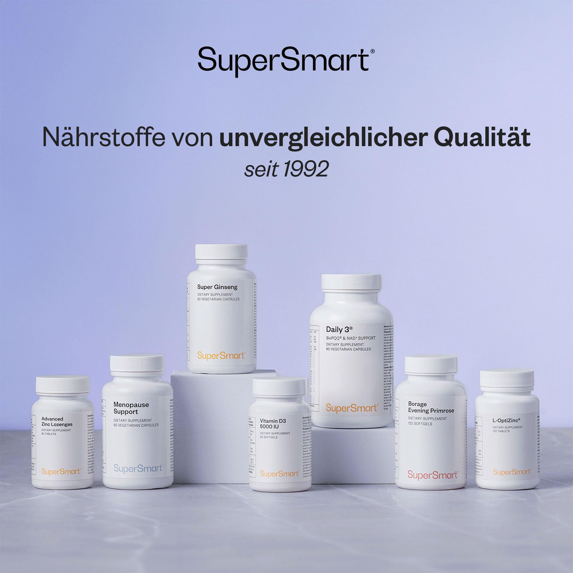 Super Bone Formula - Trägt zu gesunden Knochen bei - Unterstützt gesunde Gelenke - Reich an Kalzium, Zink, Magnesium und den Vitaminen D3, K2 - Glutenfrei - SuperSmart