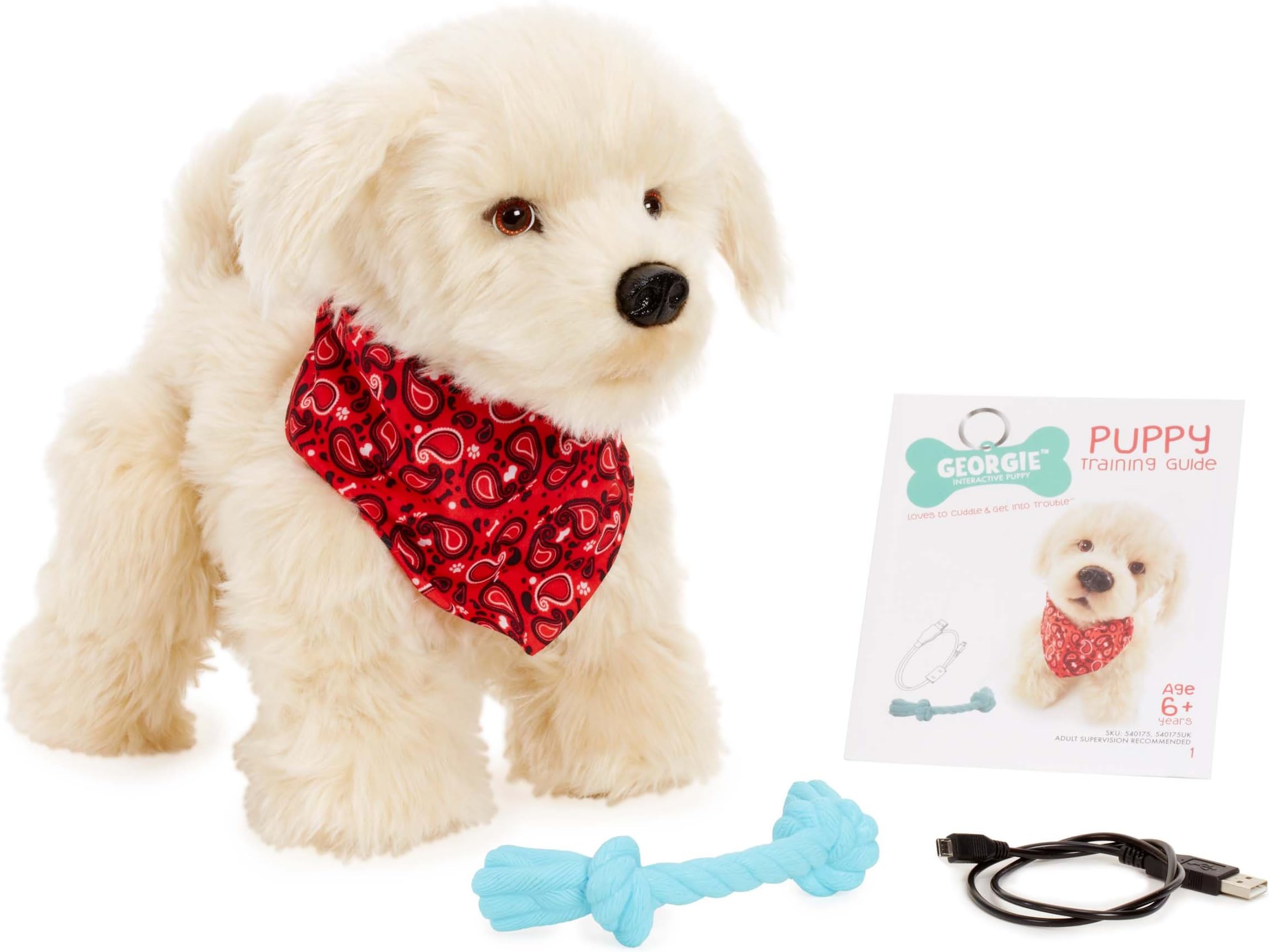 Georgie - Interactive Plush Electronic Puppy
