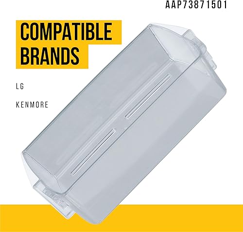 Miniatura 2 de AAP73871501 Reemplazo de estante para puerta de refrigerador  Compatible con Kenmore LG Nevera  Reemplaza AP5782461 5074JJ1016A 2701471 PS8748031