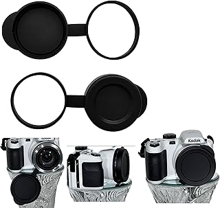 A&R Photo Front Lens Cap Cover Compatible with Kodak PIXPRO AZ401 & AZ421 Digital Camera with Lens Cleaning Cloth