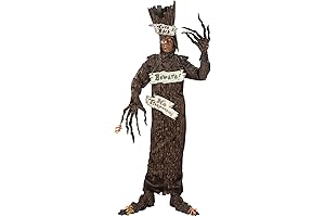 Rubie's Men's Haunted Tree Adult Costume – Includes Top, Pants, Hood, and Light-Up Battery Pack