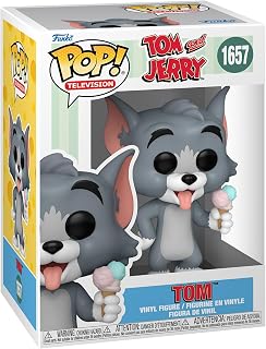 Funko Pop! Tom and Jerry: Tom Collectible Vinyl Figure - 3.9" Tall - Ideal Gift for Kids, Adults & Cartoon Collectors