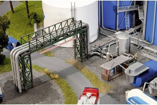 Faller 130487 Pipeline & Filling Plant HO Scale Building Kit