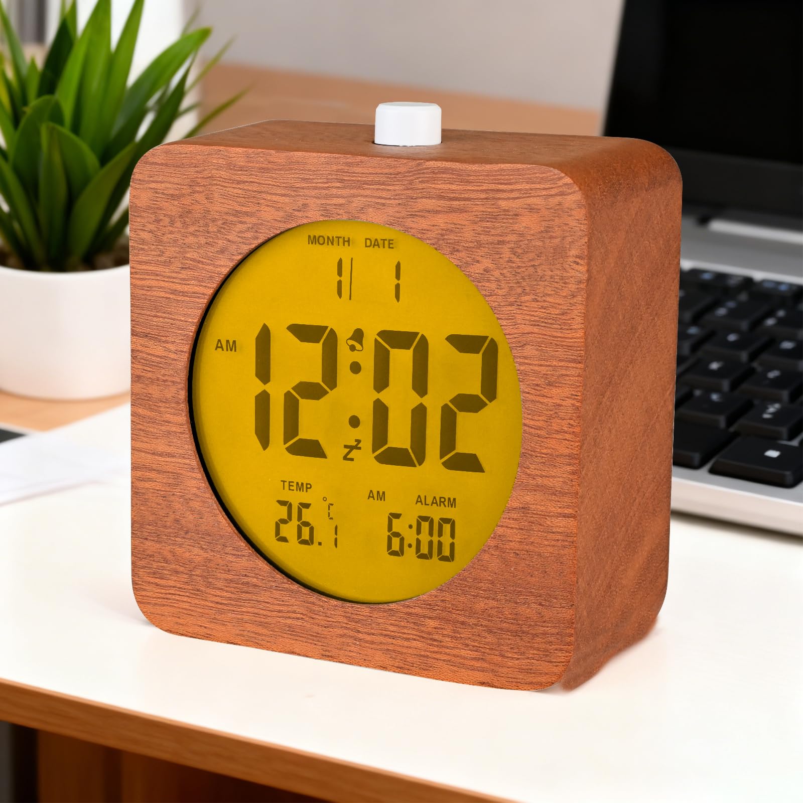 Amazon.co.jp: Electime LCDデジタル時計、デジタル目覚まし時計