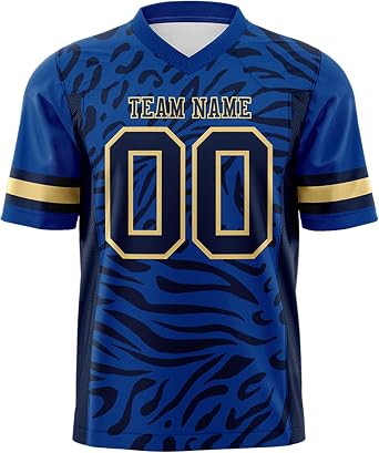 Custom Football Jersey Personalized Sports Shirt Name Number Logo Men Women