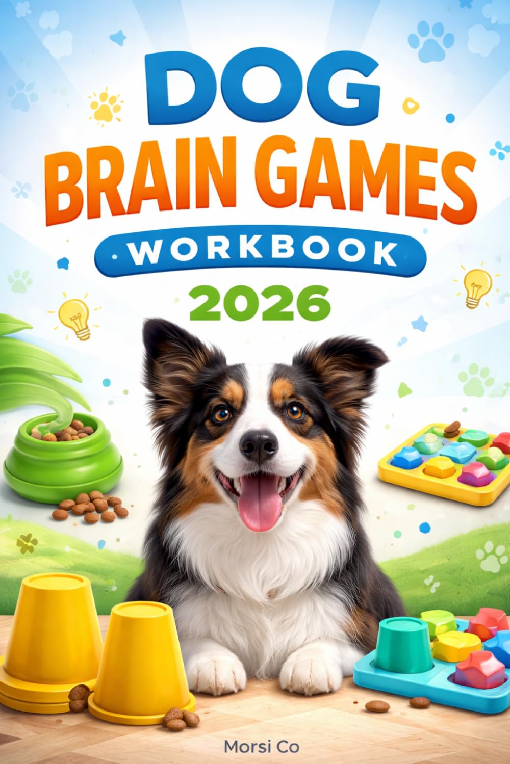 Dog Brain Games Workbook 2026: 8 Weeks to End Boredom, Anxiety & Destructive Behavior