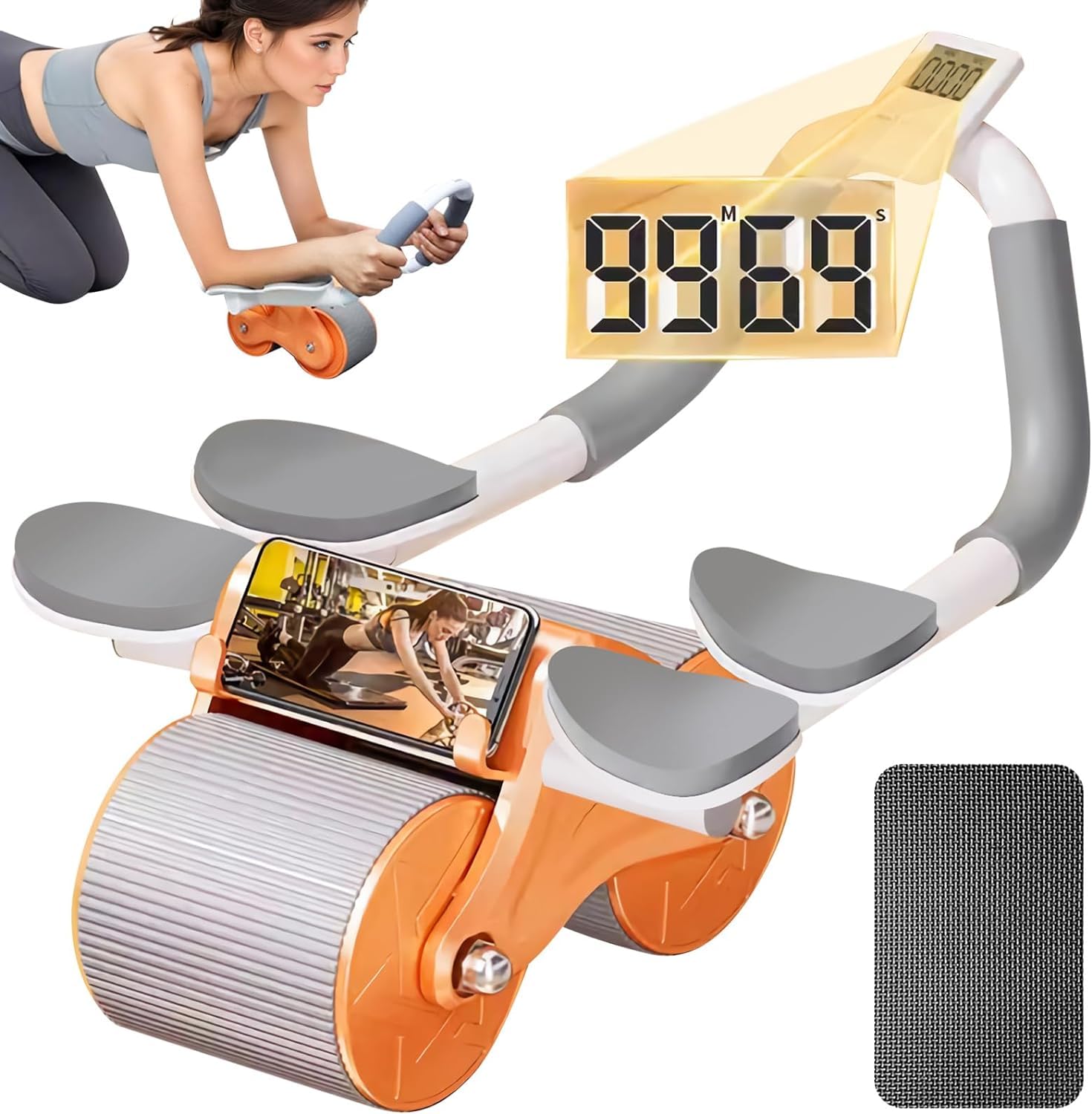 Exercise Ab Wheels Ab Roller For Household for six pack abs-image-0