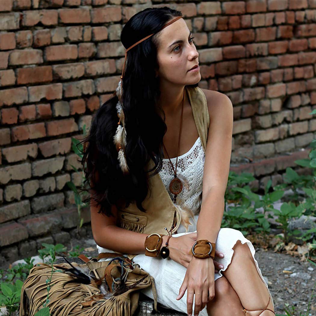 Diadema De Plumas Indias Para Espectáculos De Teatro, Acceso | Cuotas