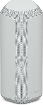 Sony SRS-XE300 X-Series Wireless Portable-Bluetooth-Speaker, IP67 Waterproof, Dustproof and Shockproof with 24 Hour Battery, Light Gray