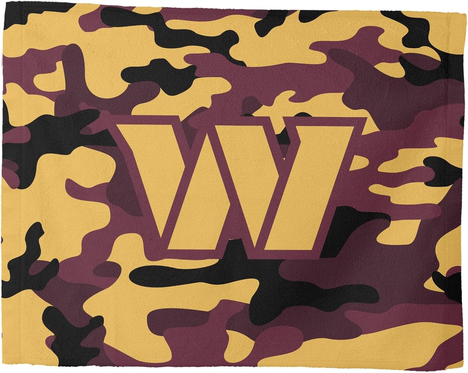 Northwest Washington Commanders NFL Team Camo Rally Towel, 15 x 18 inches
