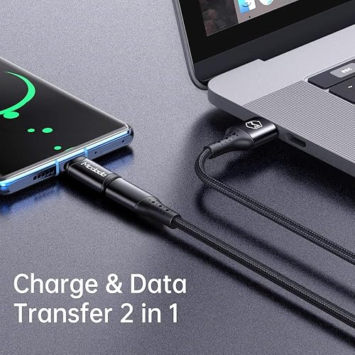 Miniatura 3 de mcdodo Adaptador USB-C Lightning hembra a conector USB tipo C macho, el cable Lightning i OS se convierte en cable tipo C compatible con iPhone 15