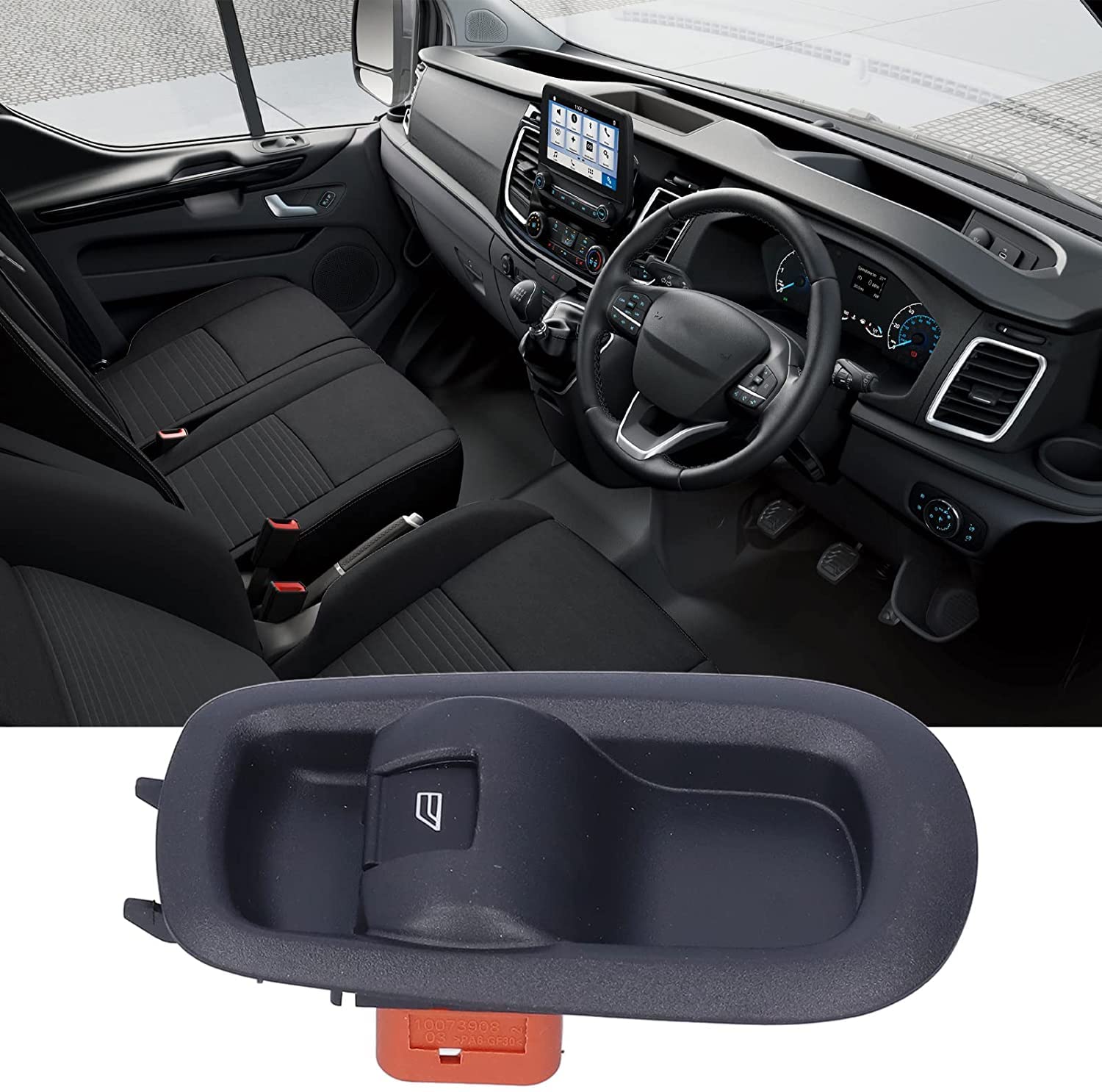 Passenger Power Window Switch fit for Ford Transit Mk8 2014-2020 Custom 2012+ BK2T-14529-AB BK2T14529 Door Power Window Control Switch Regulator Button