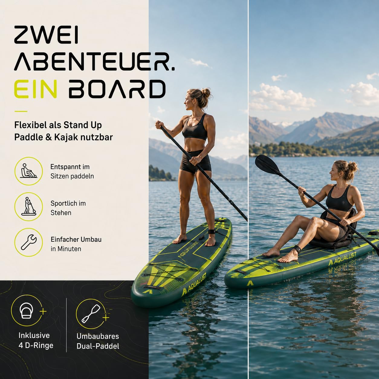 SUP Board Kinder aufblasbar Standup Paddle Stand Up Paddling