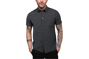 Men's into am Slim-Fit Button-Up Shirt for Stylish Occasions