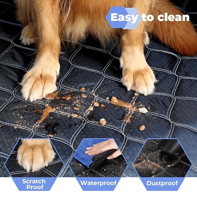 Foto 6 de 8 de KYG - Funda para maletero de coche, para perro, con protección lateral, impermeable, antideslizante…