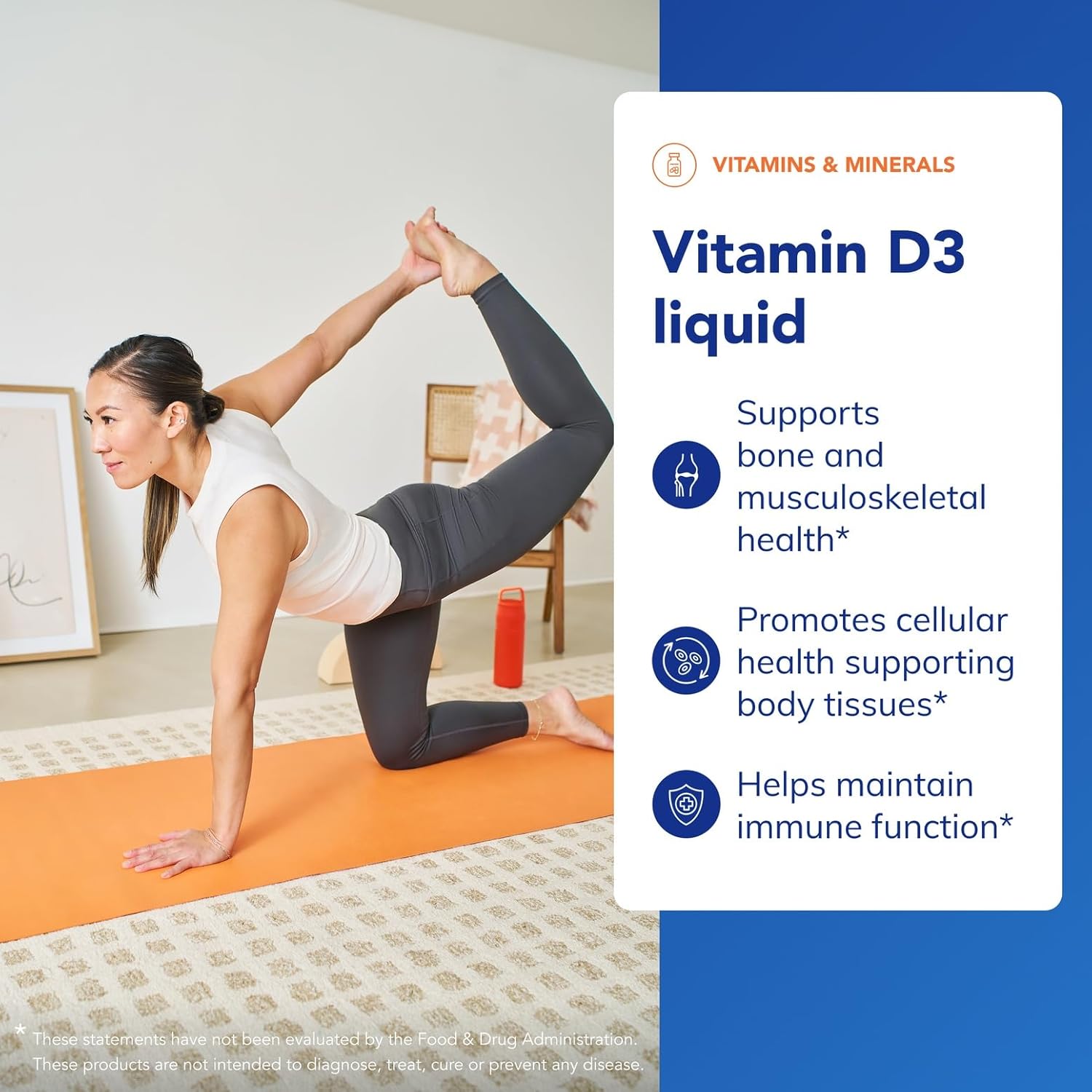 Pure Encapsulations Vitamin D3 Liquid | Supplement to Support Bone, Breast, Cardiovascular, Colon, and Immune Health* | 0.75 fl. oz.